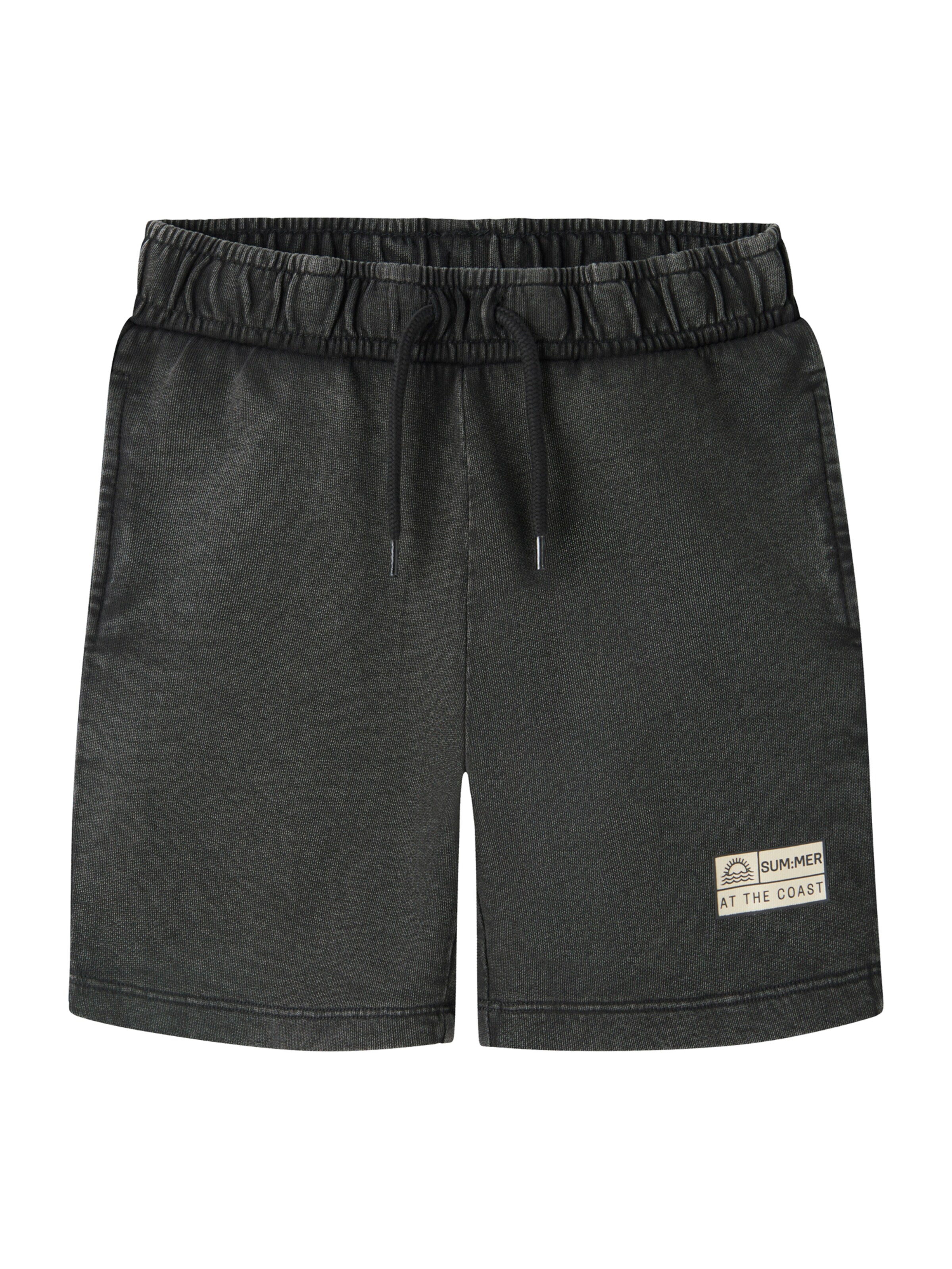 NAME IT Shorts 'NKMFANDEL' in Schwarz: Vorderseite