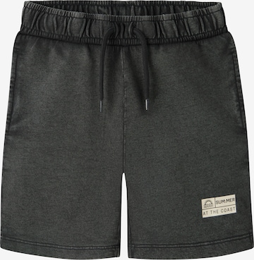 NAME IT Shorts 'NKMFANDEL' in Schwarz: Vorderseite