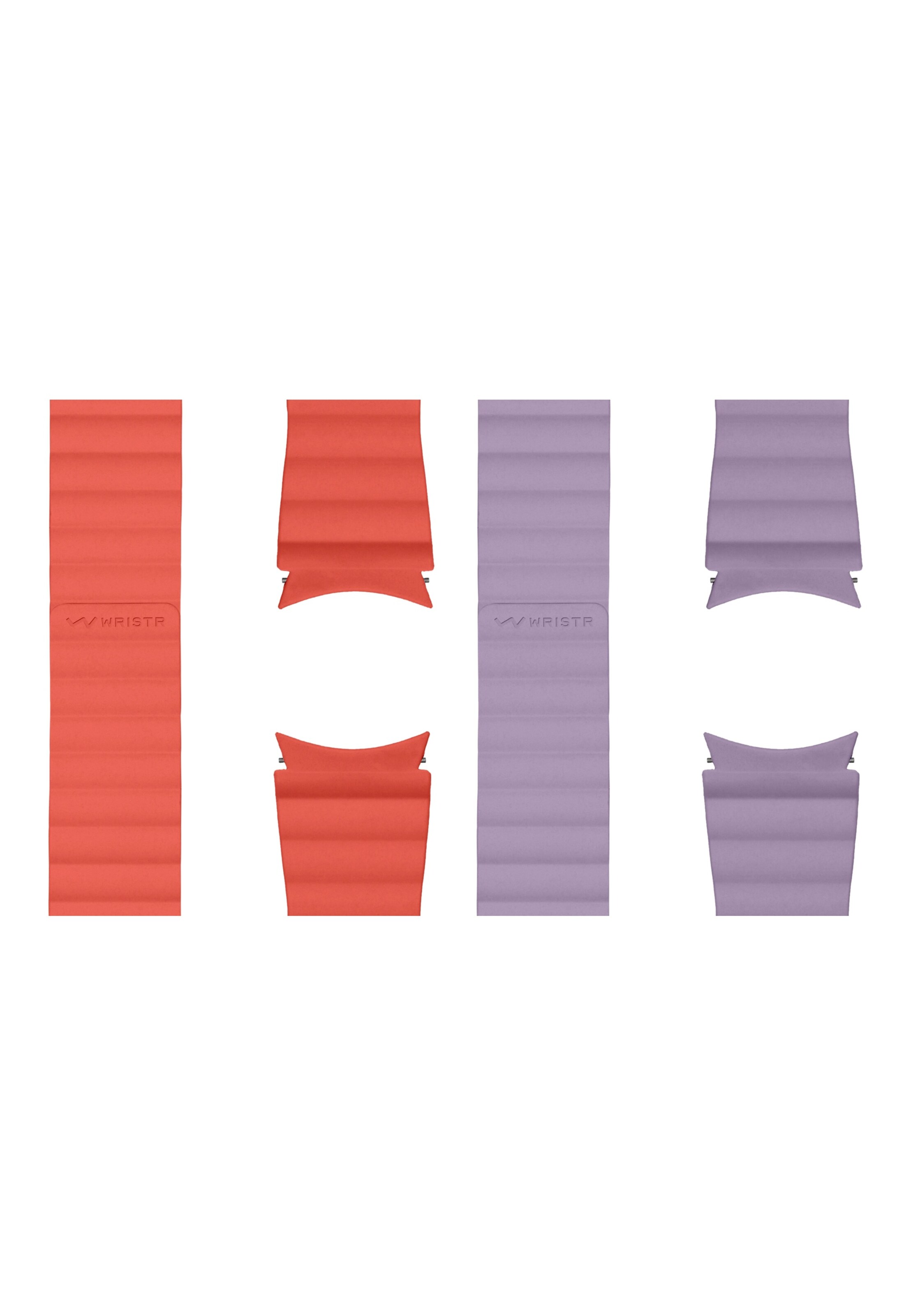 WRISTR Smartwatch-Armband 'Verto' in One Size in lila / orange, Produktansicht