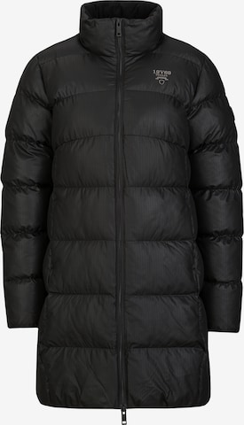 19V69 ITALIA Mantel 'Gianna' in Schwarz: Vorderseite