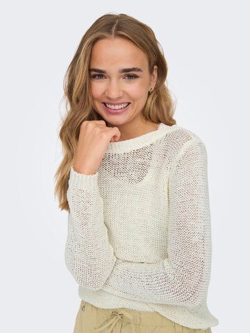 Pull-over 'MORE' JDY en blanc