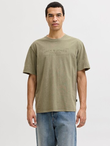 JACK & JONES - Camiseta en verde: frente