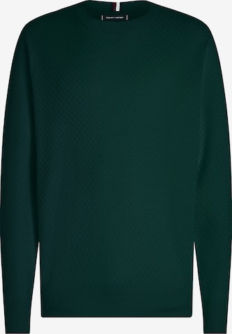 TOMMY HILFIGER Sweater in Green: front