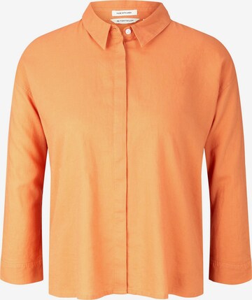 TOM TAILOR Blouse in Orange: front