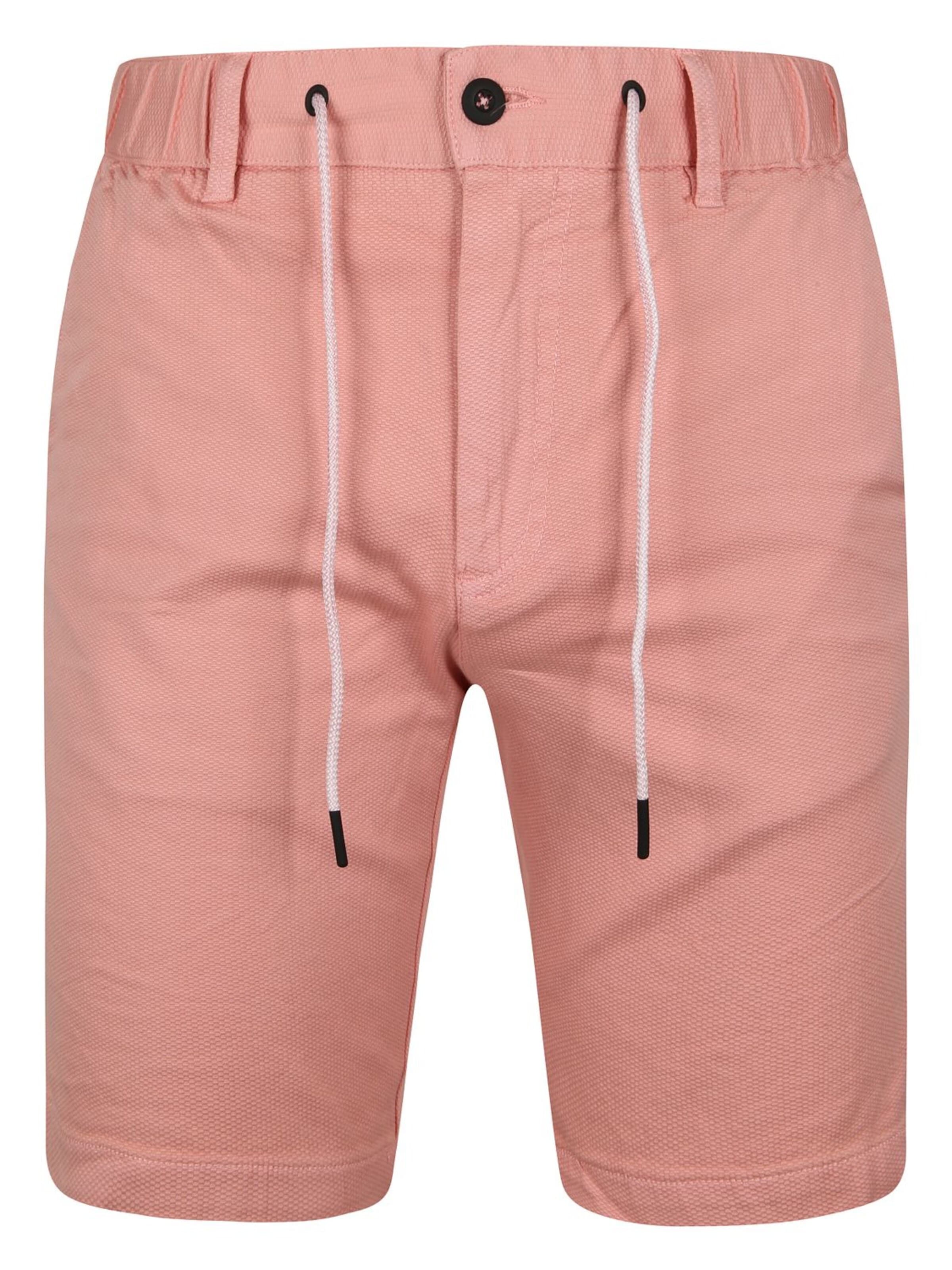 Suitable Slimfit Broek 'Ferdinand' in Roze: voorkant