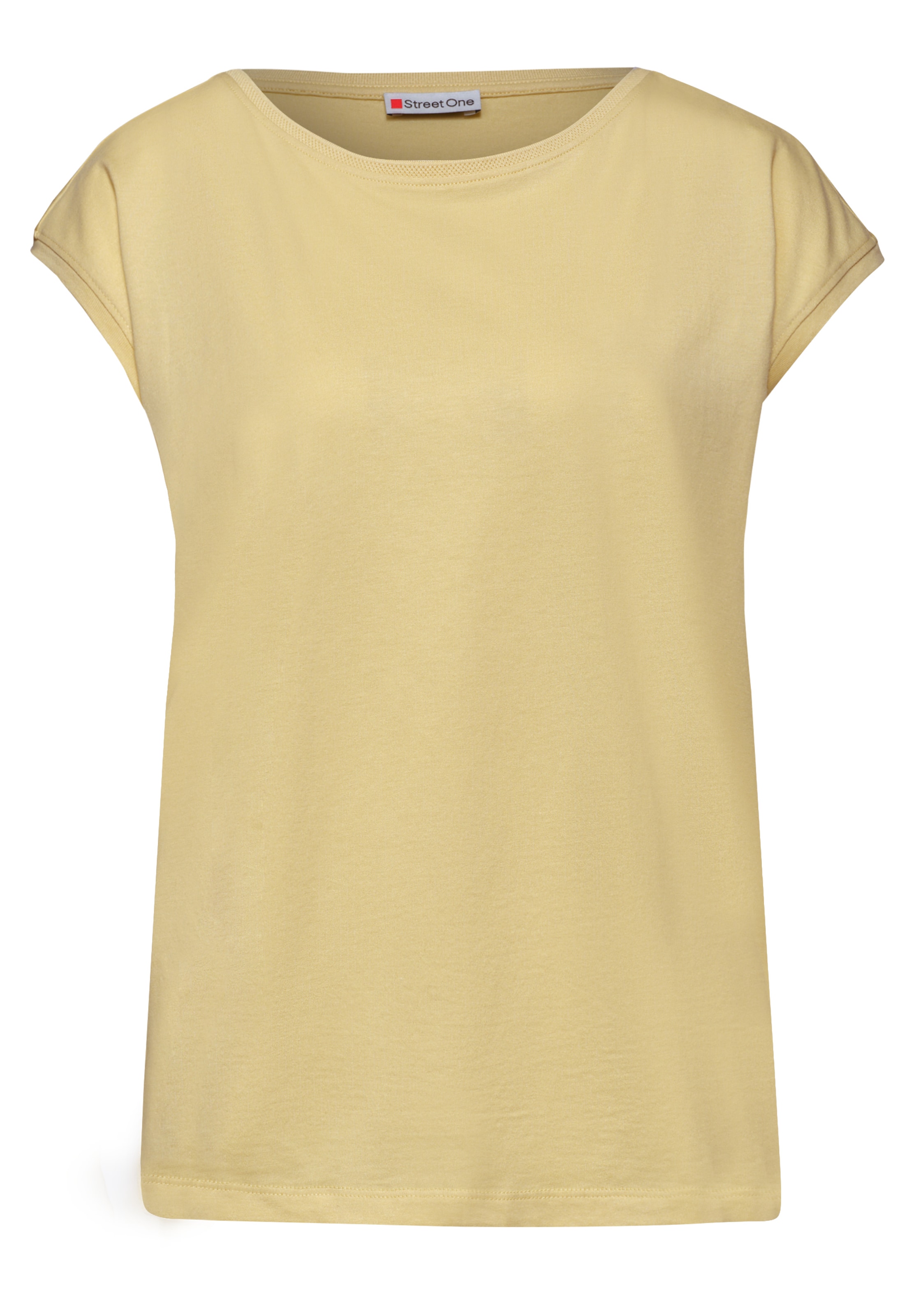 STREET ONE Shirt in Yellow: front