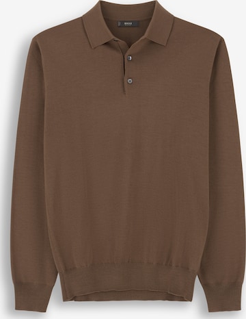Pull-over Boggi Milano en marron : devant