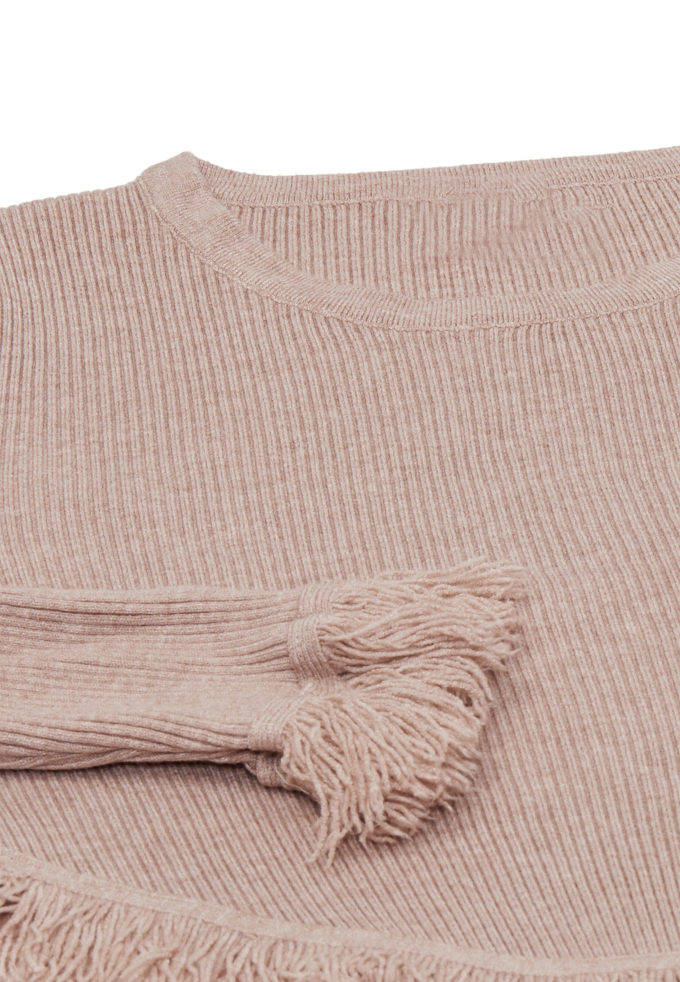 Pull-over swirly en beige