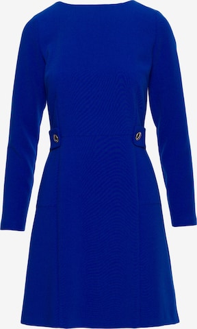 Rochie 'Sukienka z ozdobnymi guzikami w talii' de la Stylove pe albastru: față