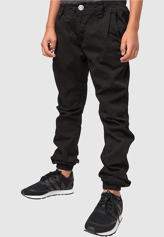 Urban Classics Tapered Broek in Zwart