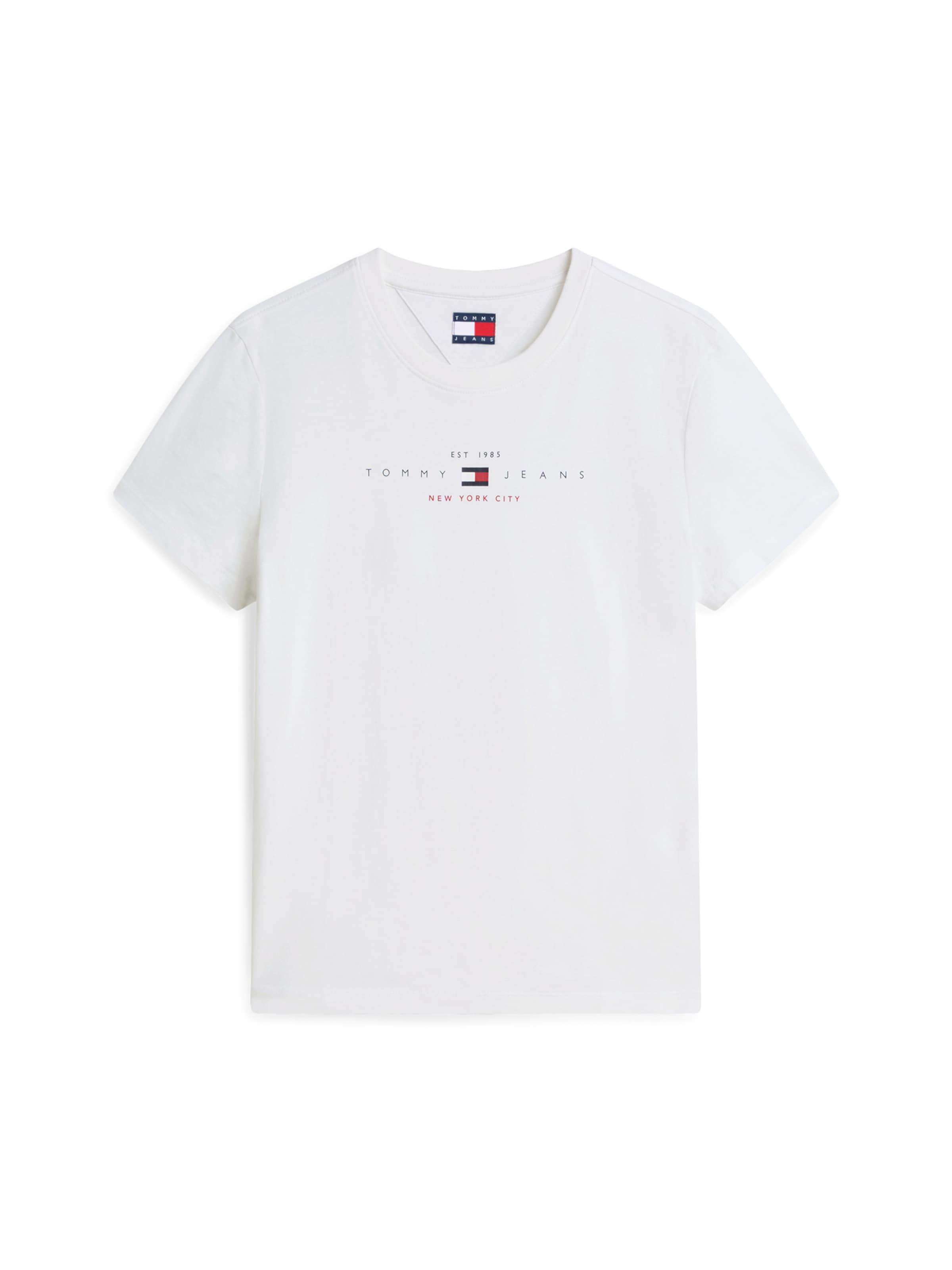 Tricou de la Tommy Jeans pe alb: față