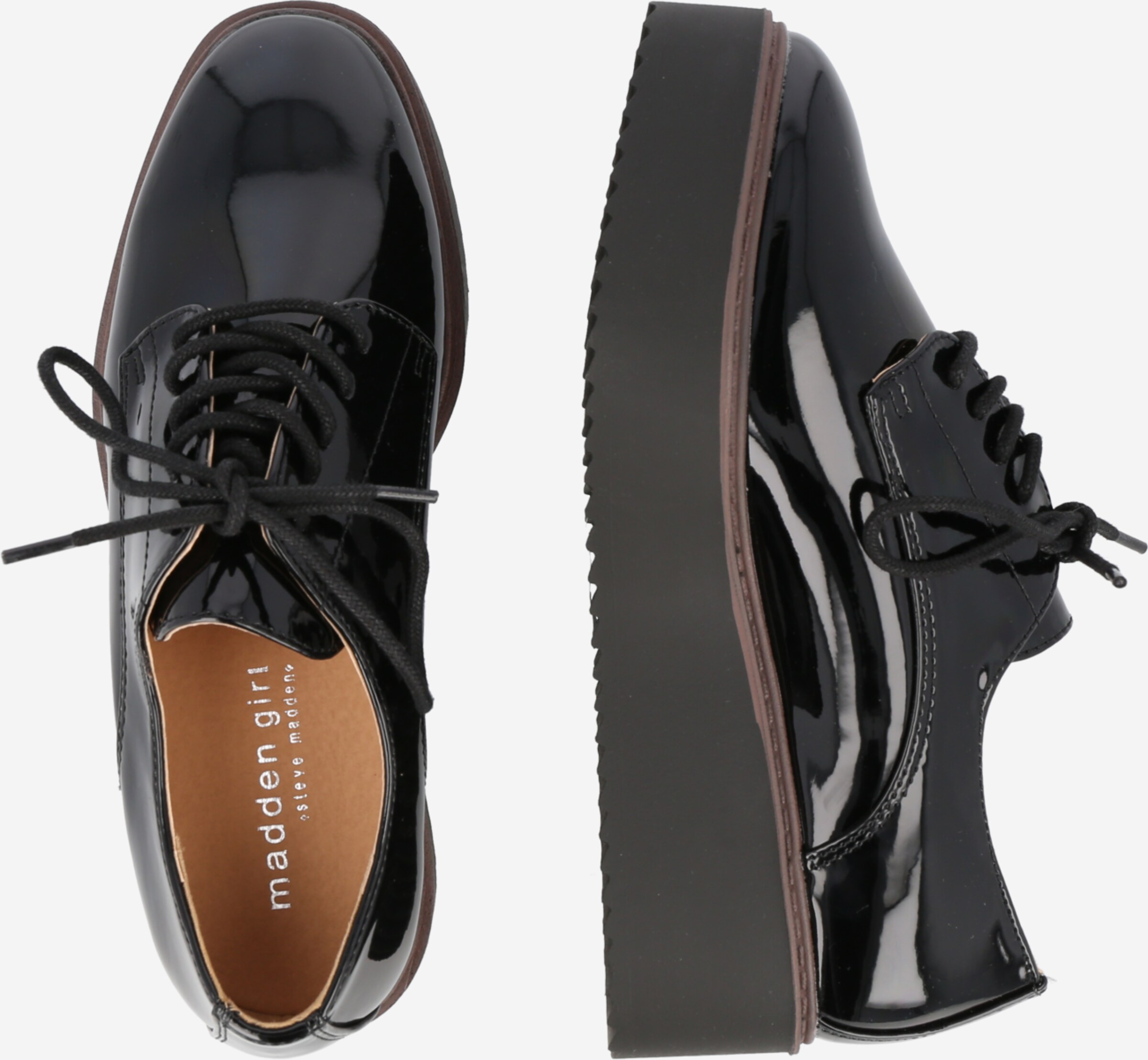 Womens madden girl deals written platform casual shoe