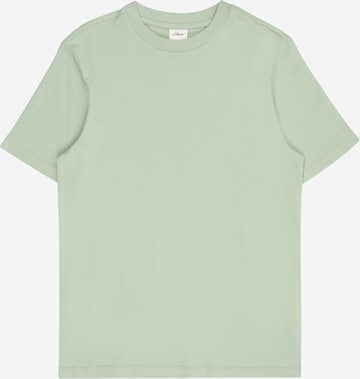 s.Oliver T-Shirt in Grün: Vorderseite