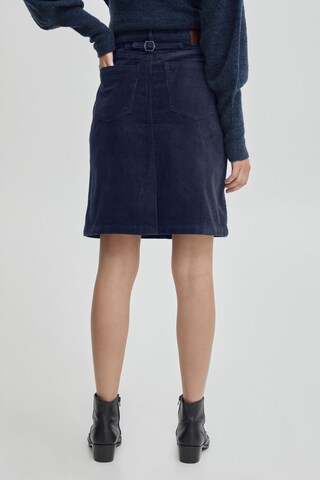 PULZ Jeans Skirt 'SALLY' in Blue