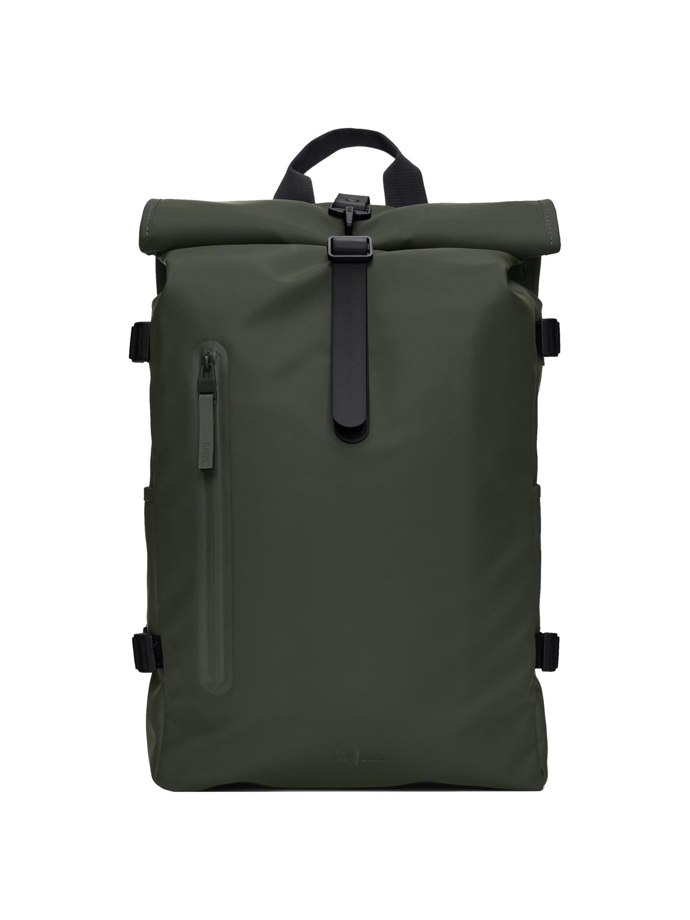RAINS Backpack in Green: front