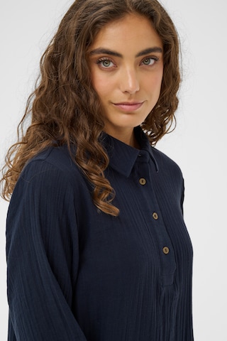 CULTURE Jurk in Blauw