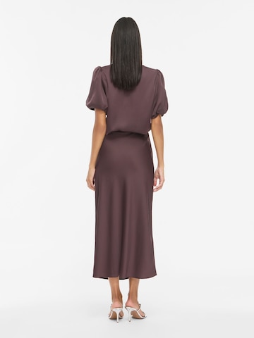 VILA Skirt 'ELLETTE' in Purple
