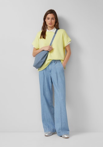 Sweat-shirt s.Oliver en jaune