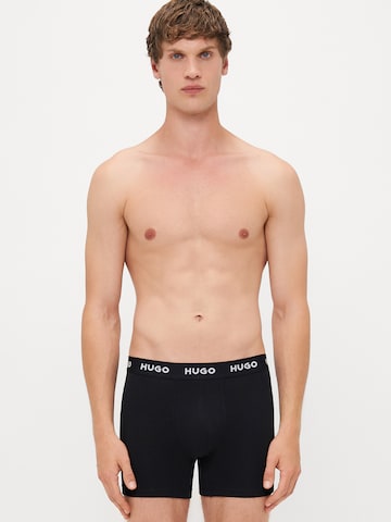HUGO Bokserki w kolorze czarny: przód