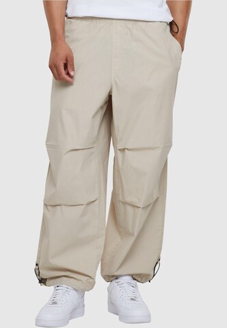 Urban Classics Tapered Broek in Beige: voorkant