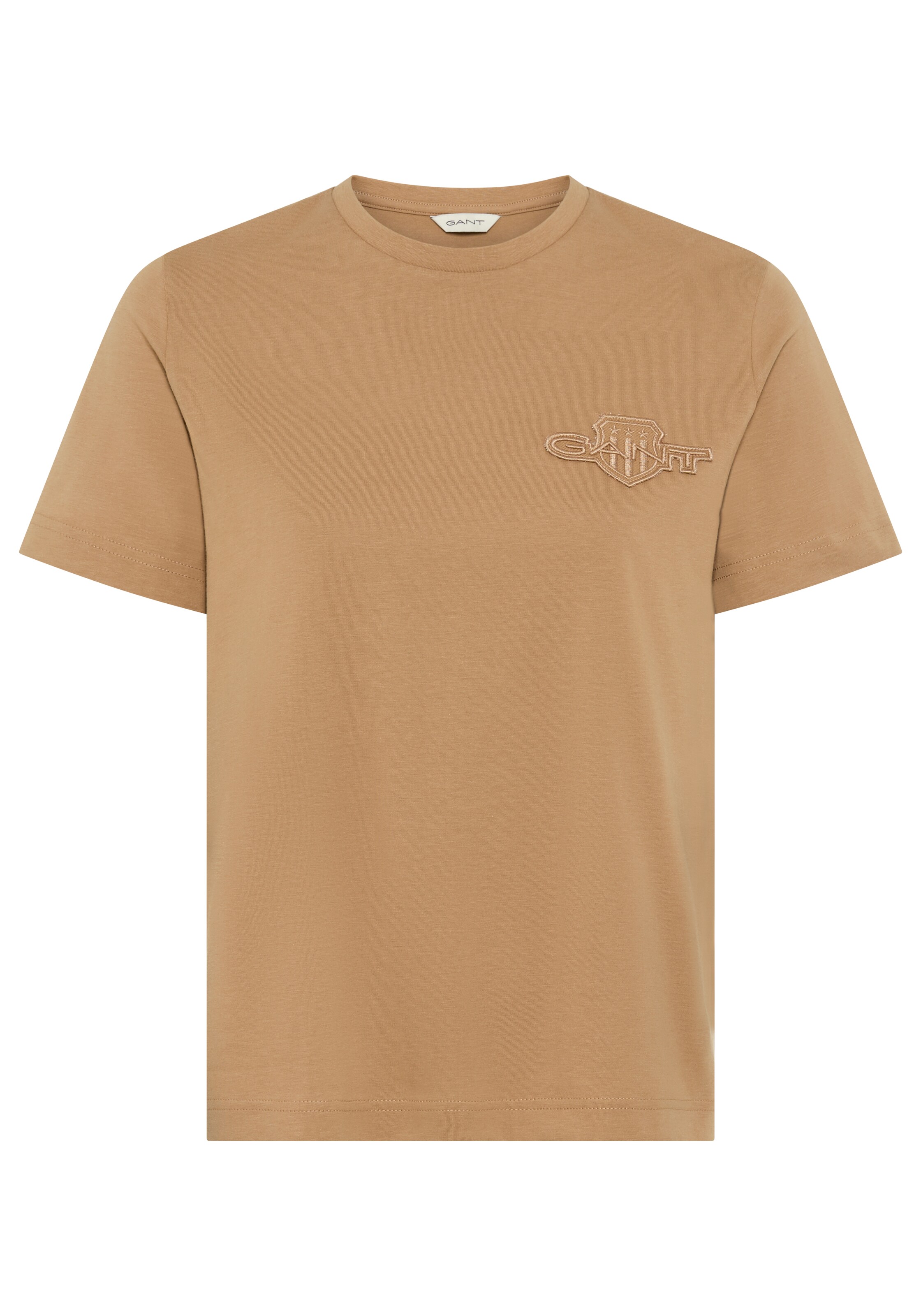 GANT T-Shirt in Beige: Vorderseite