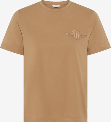GANT Shirt in Beige: front