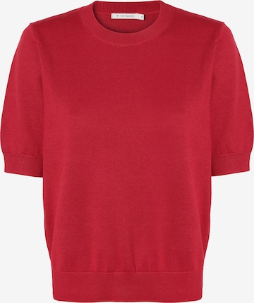 Bluză de molton de la TATUUM pe roșu: față