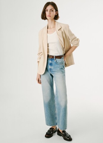 Pepe Jeans Wide Leg Jeans in Blau