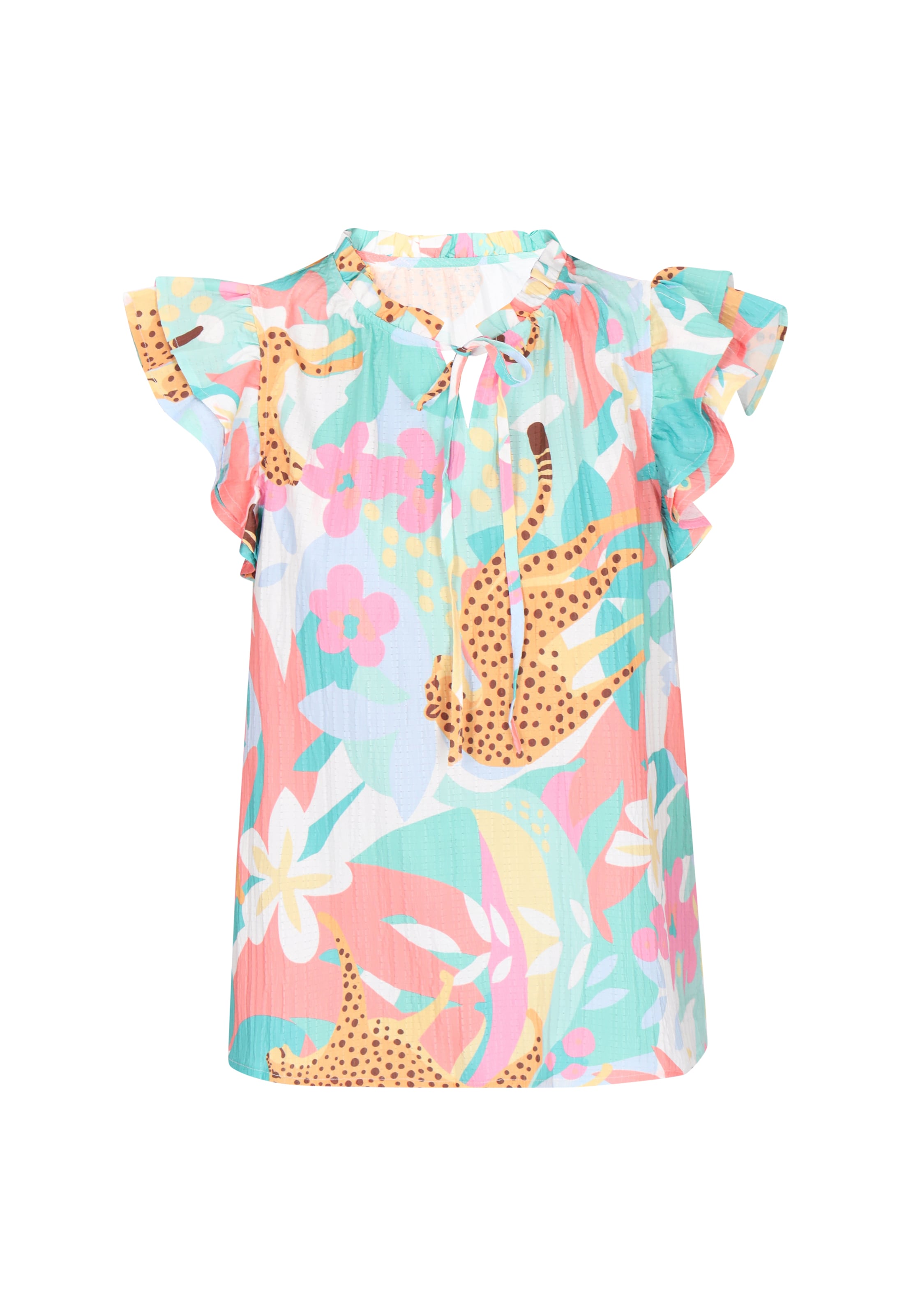 IZIA Blouse in Mixed colours: front