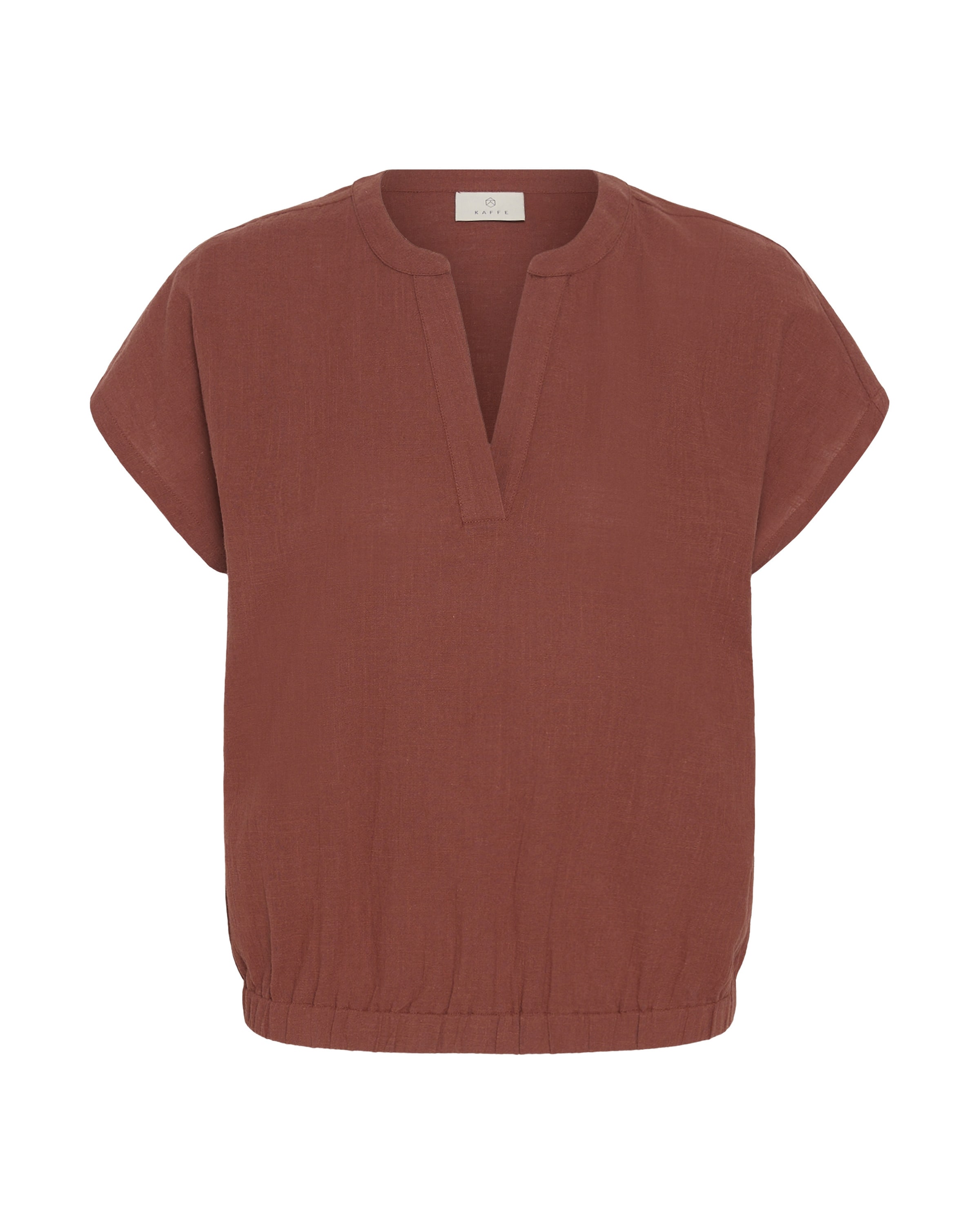 Kaffe Blouse 'KApauline ' in Brown: front