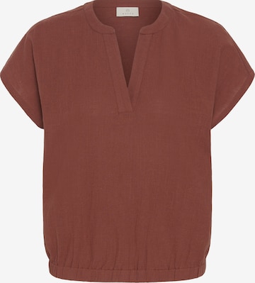 Kaffe Blouse 'KApauline ' in Brown: front