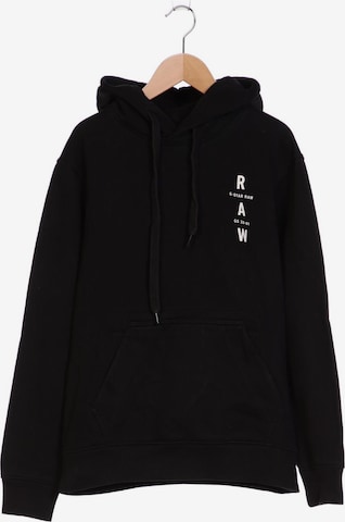 G-Star RAW Sweatshirt & Zip-Up Hoodie in M in Black: front