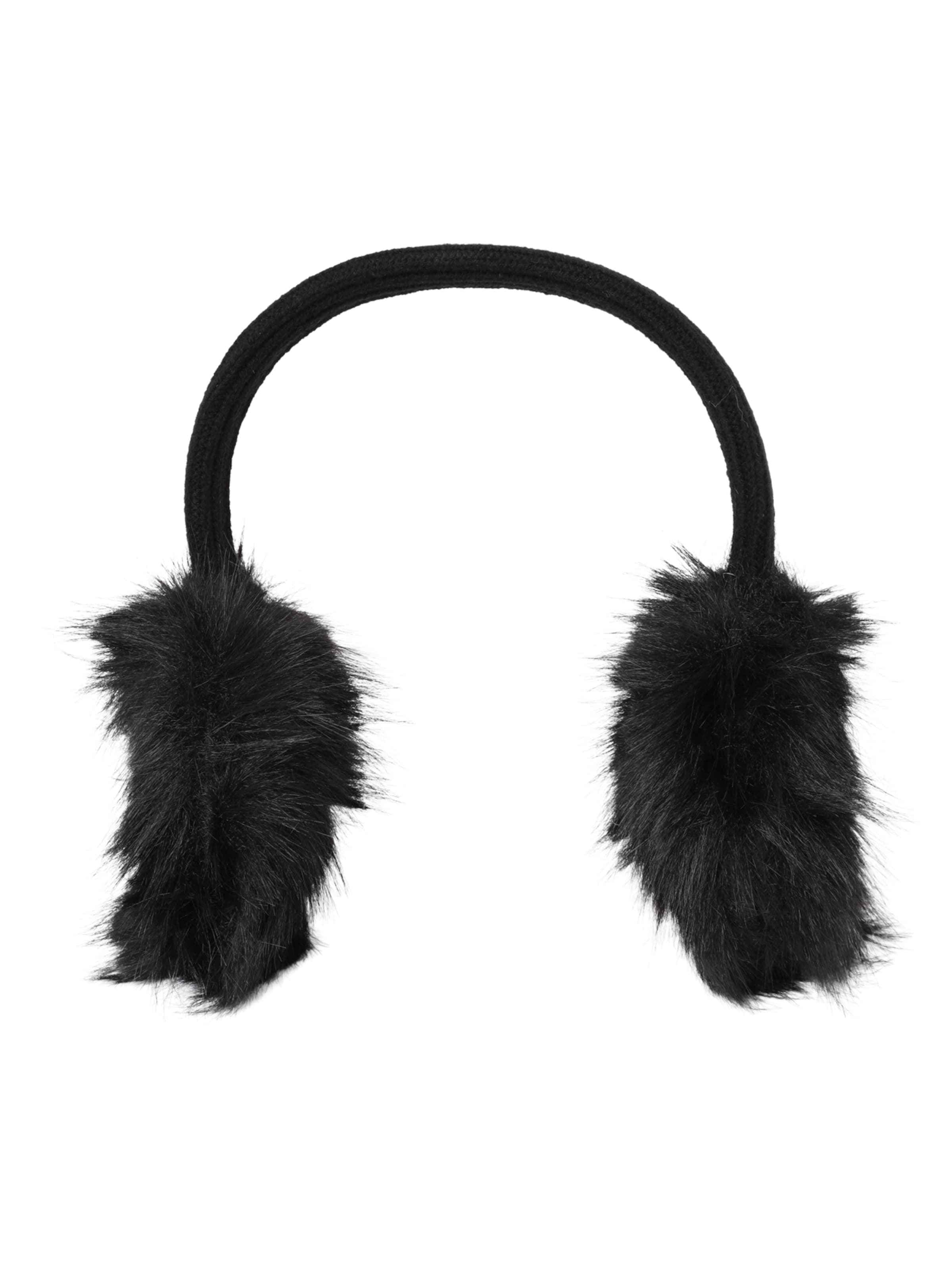 Juicy Couture Ушанки 'HERITAGE' в черно: отпред