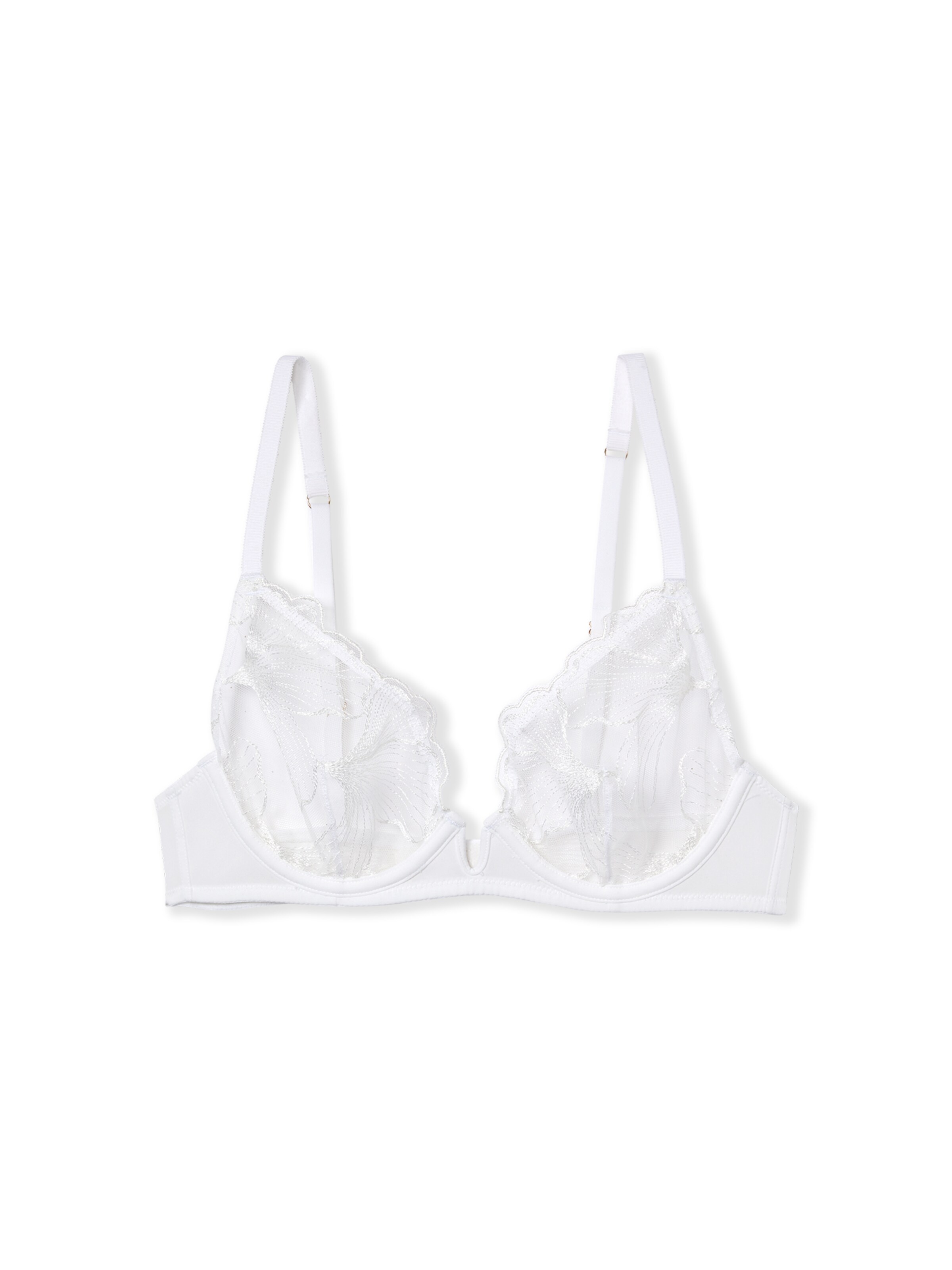 ETAM Bra in White: front