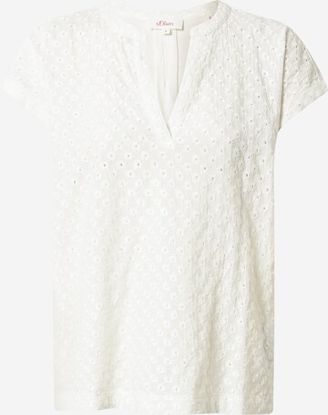 s.Oliver Blouse in White: front