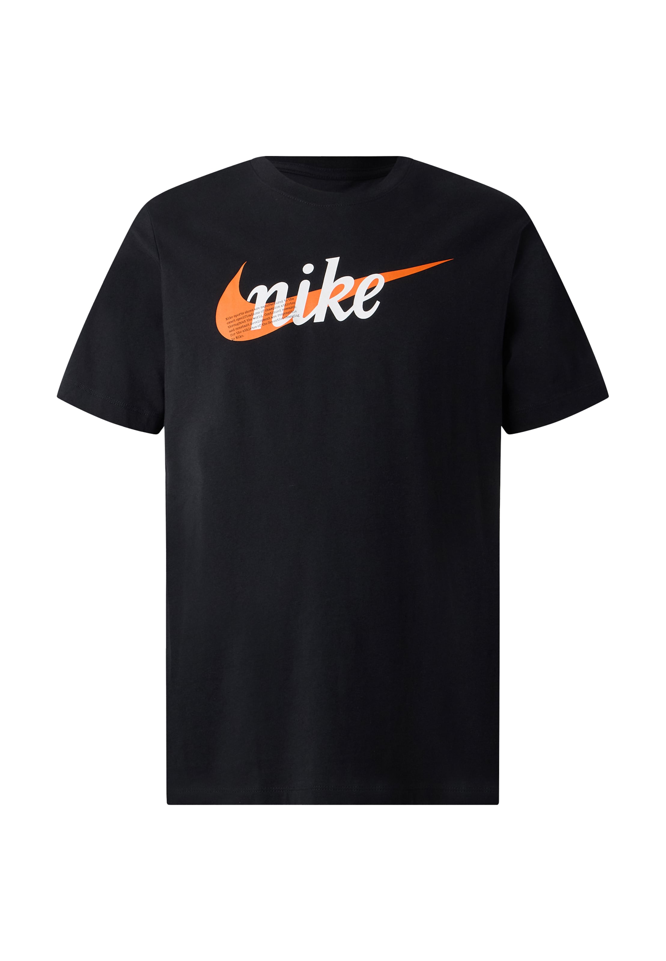 Nike Sportswear Majica | črna barva: sprednja stran