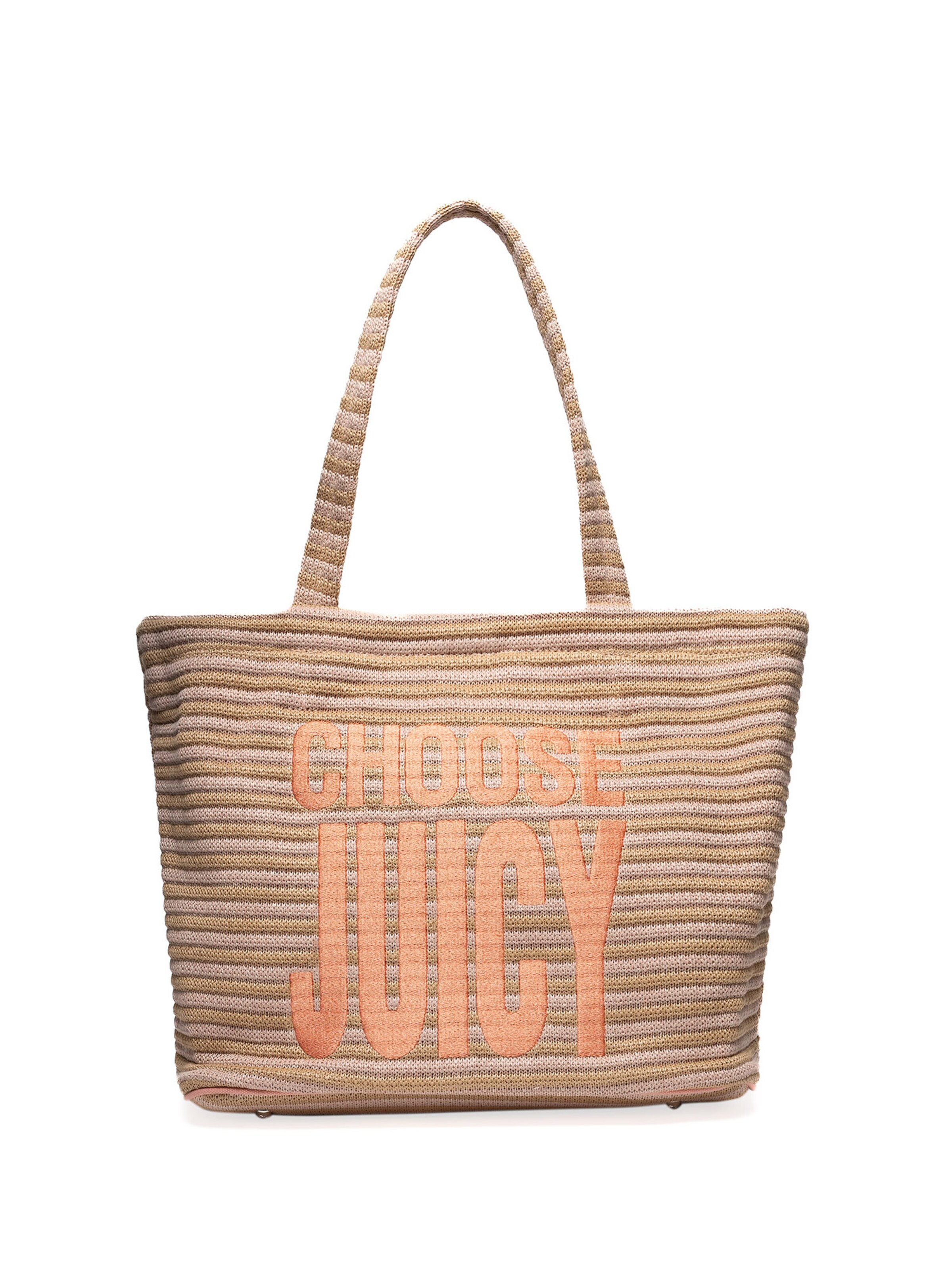 Shopper di Juicy Couture in rosa: frontale