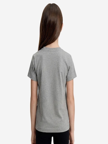 T-Shirt 'TOMMY Herren-T-Shirt Aus Baumwolle Und Elasthan' Tommy Life en gris