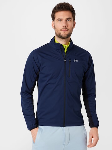 Veste de sport Newline en bleu : devant