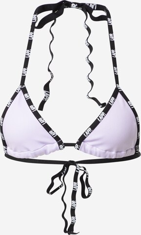 Triangolo Top sportivo per bikini di Lapp the Brand in lilla: frontale