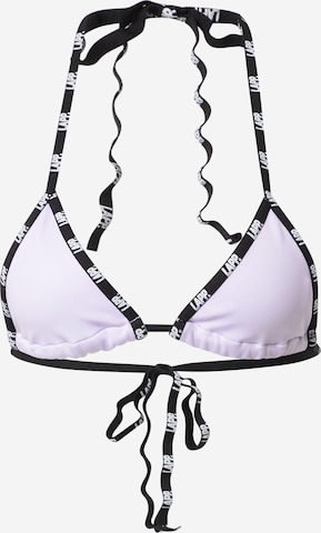 Lapp the Brand Triangel Sportbikinitop in Lila: voorkant