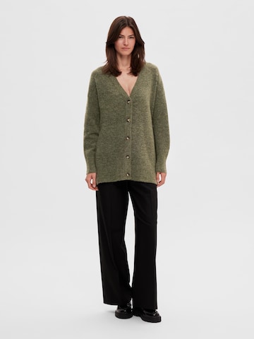 Cardigan 'Maline' SELECTED FEMME en vert