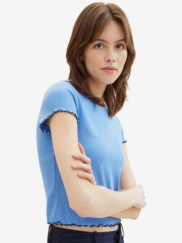 TOM TAILOR DENIM T-Shirt in Blau