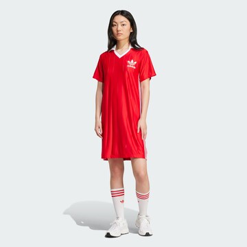 ADIDAS ORIGINALS Dress 'Adicolor' in Red: front
