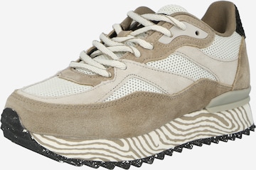 Sneaker bassa di WODEN in beige: frontale