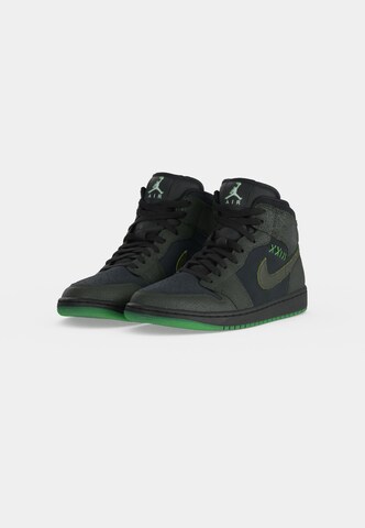 Jordan Členkové tenisky 'Air Jordan1' - Čierna: predná strana