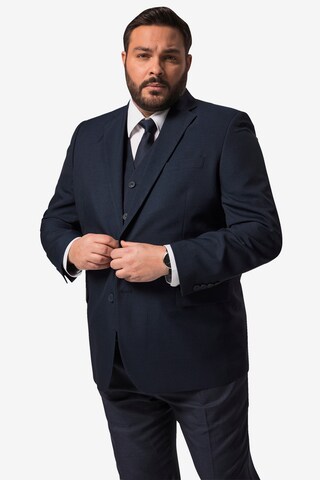 Men Plus Regular fit Suit Jacket in Blue: front