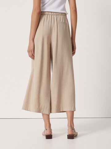 Someday Wide Leg Hose 'Calex' in Beige