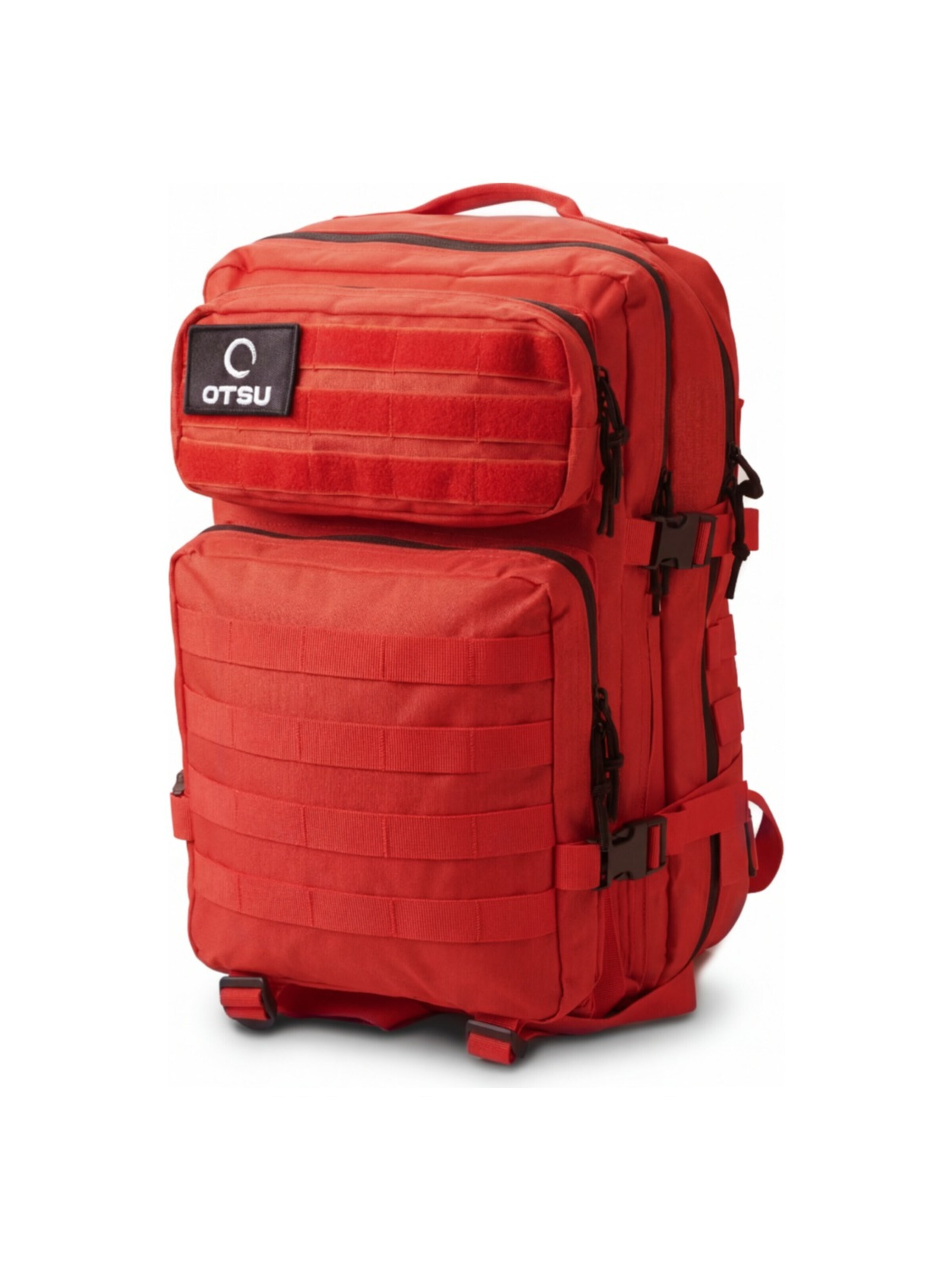 Otsu Rucksack 'Expedition'‌‌‌‌‌‌ in Rot: Vorderseite
