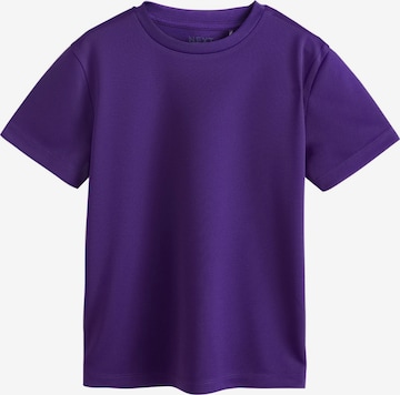 T-Shirt Next en violet : devant